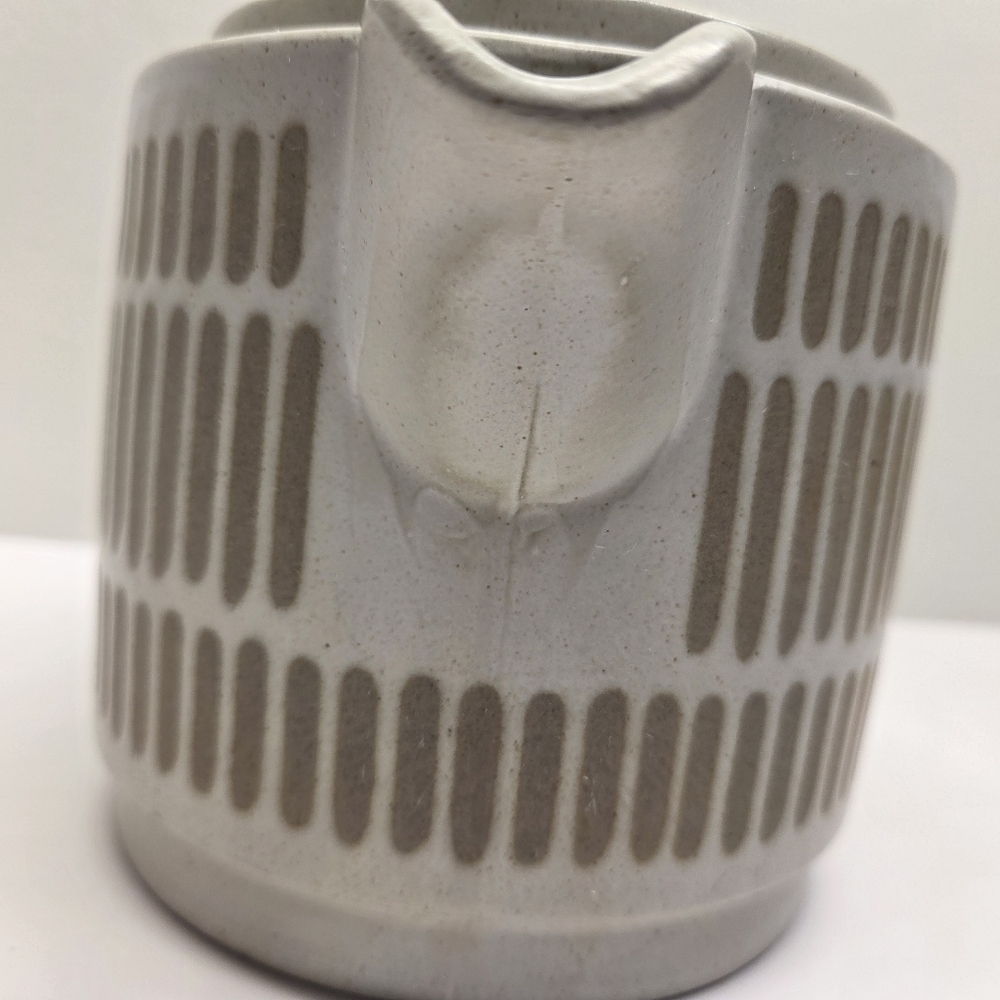 Modern Boho Ceramic Tea Pot Loose Leaf Steep 4 Cup Minimalist Neutral - Picture 4 of 12